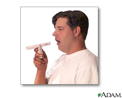 Uso del medidor de flujo espiratorio m&aacute;ximo (Tercera parte)