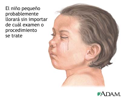 Examen en ni&ntilde;os peque&ntilde;os